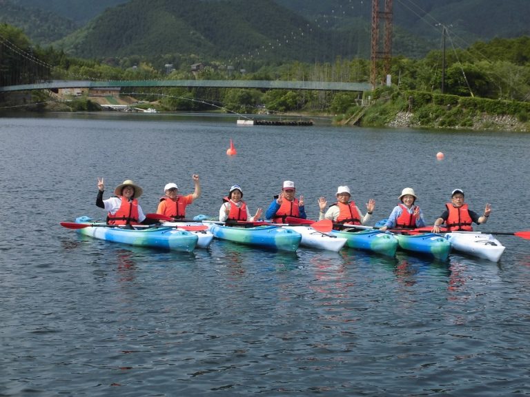 大人のカヌー体験会　写真