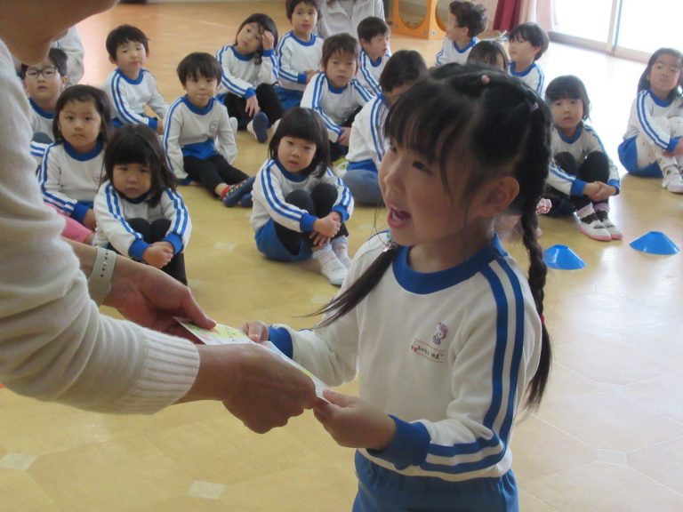 よしのこども園で１１月２６日（水）に『マラソン大会』が行われました！！🏃